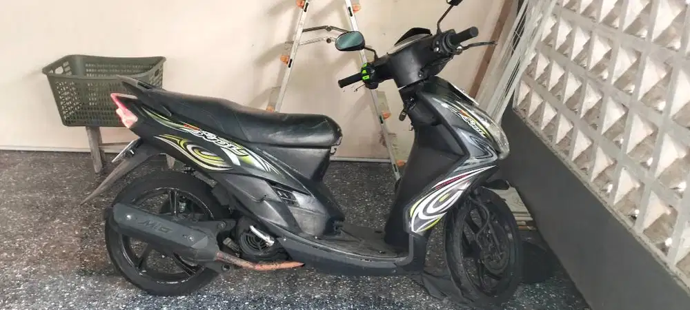 Motor mio soul bekas, mesin masih bagus, bodi motor masih bagus..