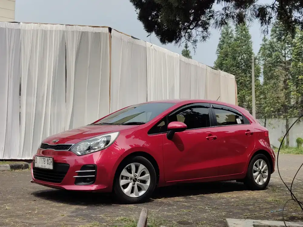 Kia Rio SE 2016 Matic Km51rb Merah Antik Original