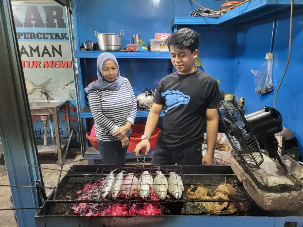 take over  usaha Ikan Bakar
