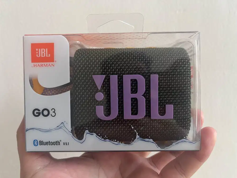 [GARAGE SALE] Dijual Speaker Bluetooth JBL Go 3 Original Garansi Resmi