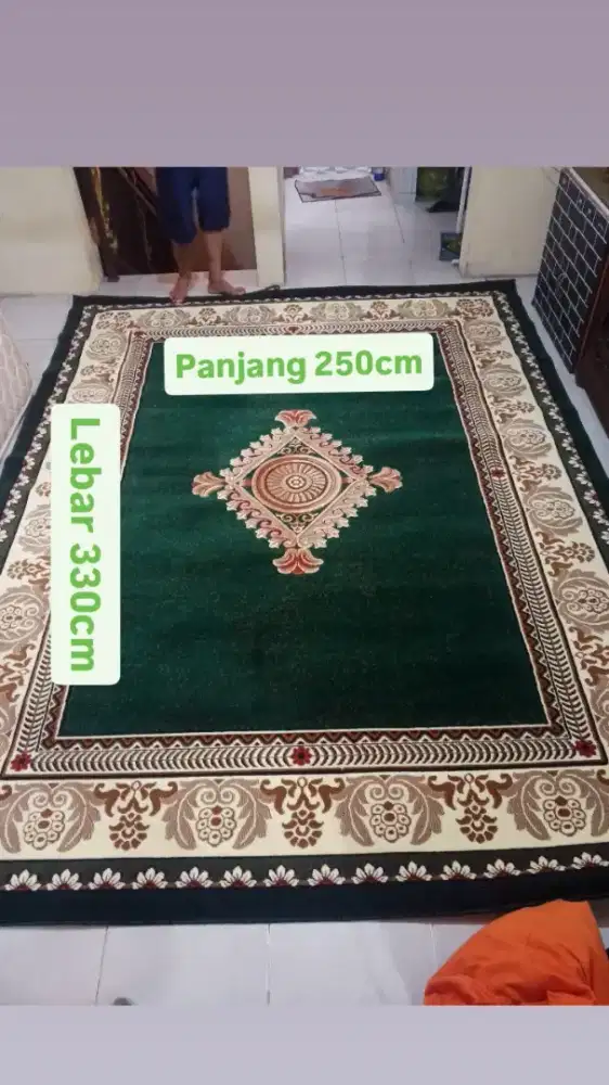 Karpett jumbo (P 330 L250 tebal 1cm)