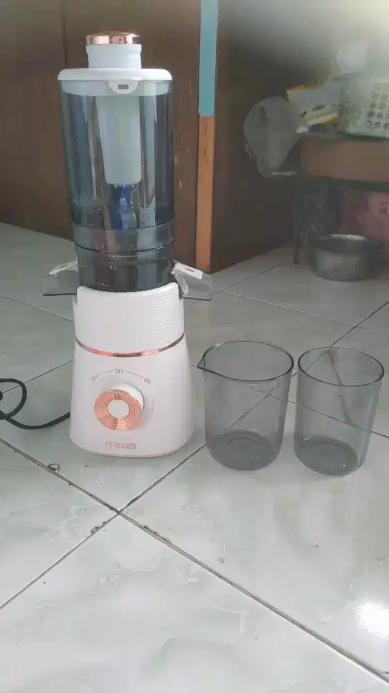 Slow Juicer Mecoo jarang dipakai