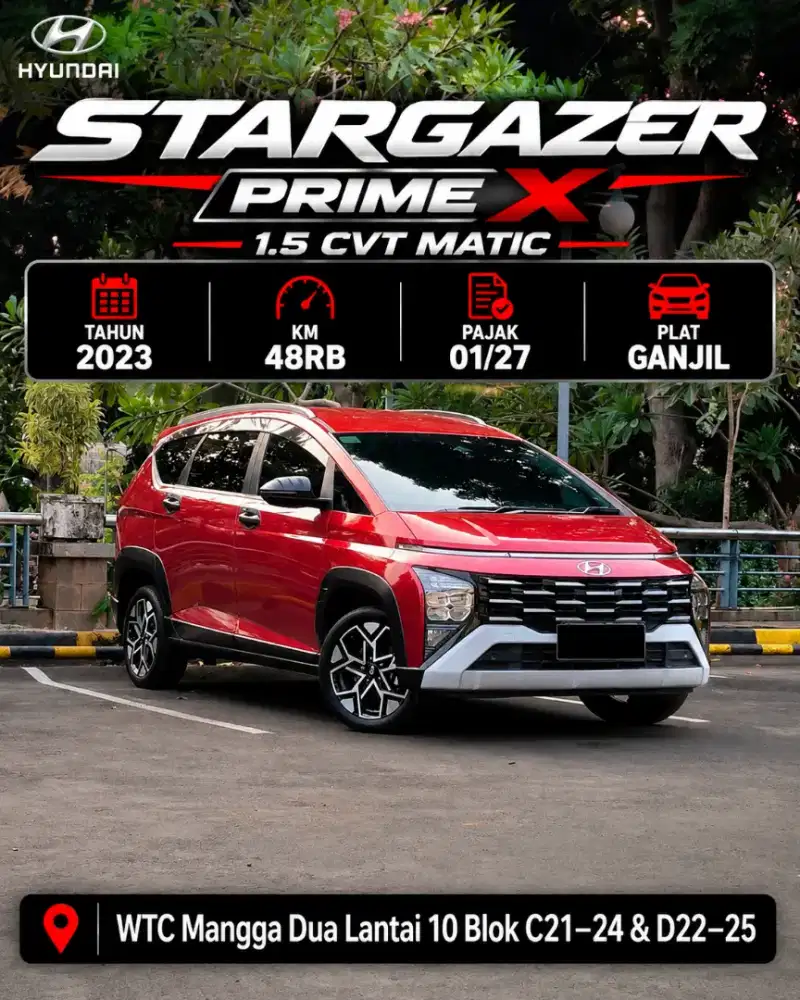 STARGAZER PRIME X 1.5 CVT MATIC 2023