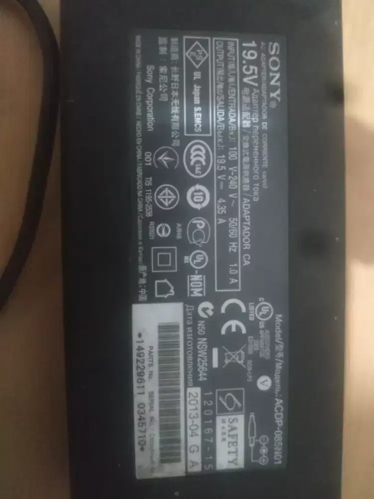 Di jual adaptor tv sony