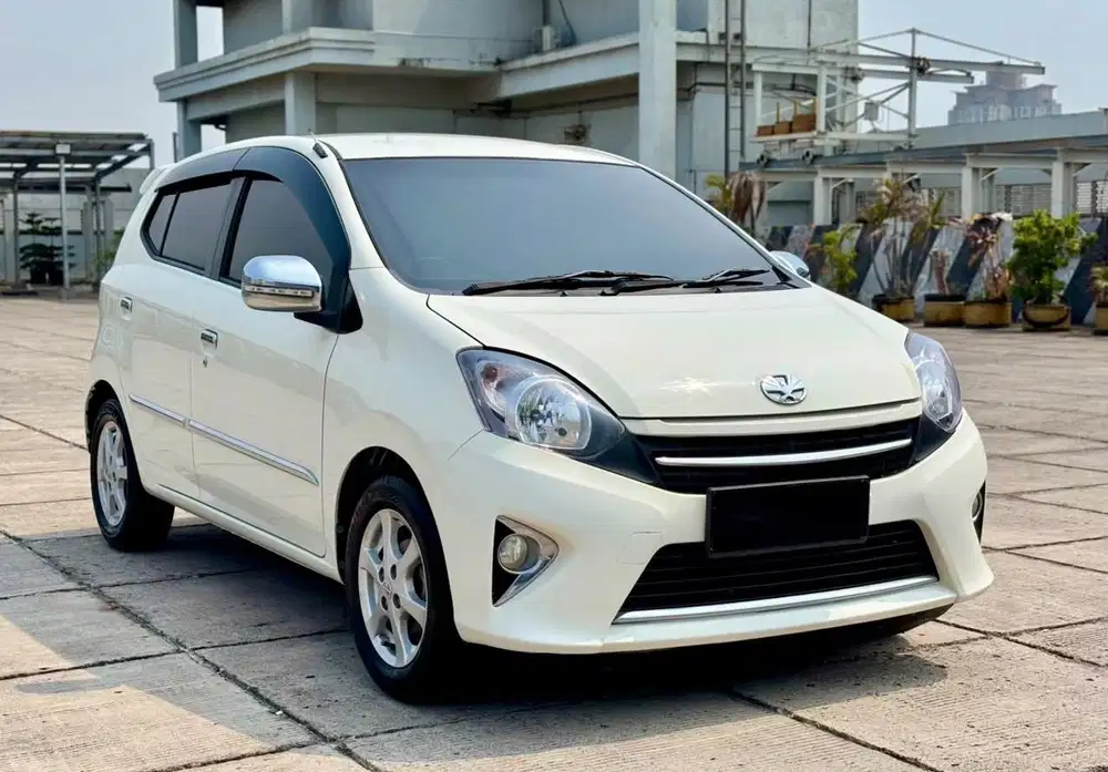 [LOW KM 54.000] TOYOTA AGYA G AT 2016 PUTIH TT 2017 MATIC TRD