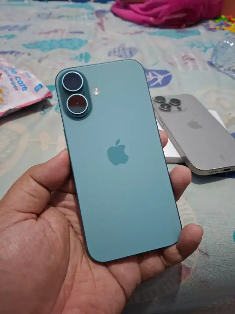 Iphone 16 ibox 128gb mulus fullset