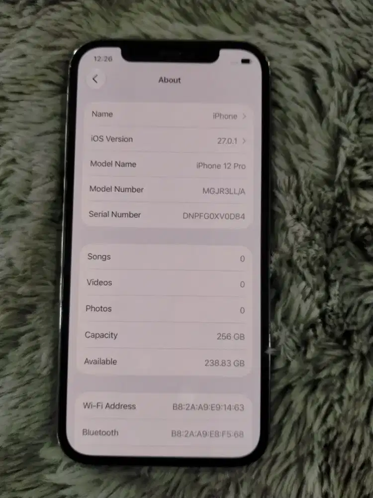 IPHONE 12 PRO - 256GB - INTER