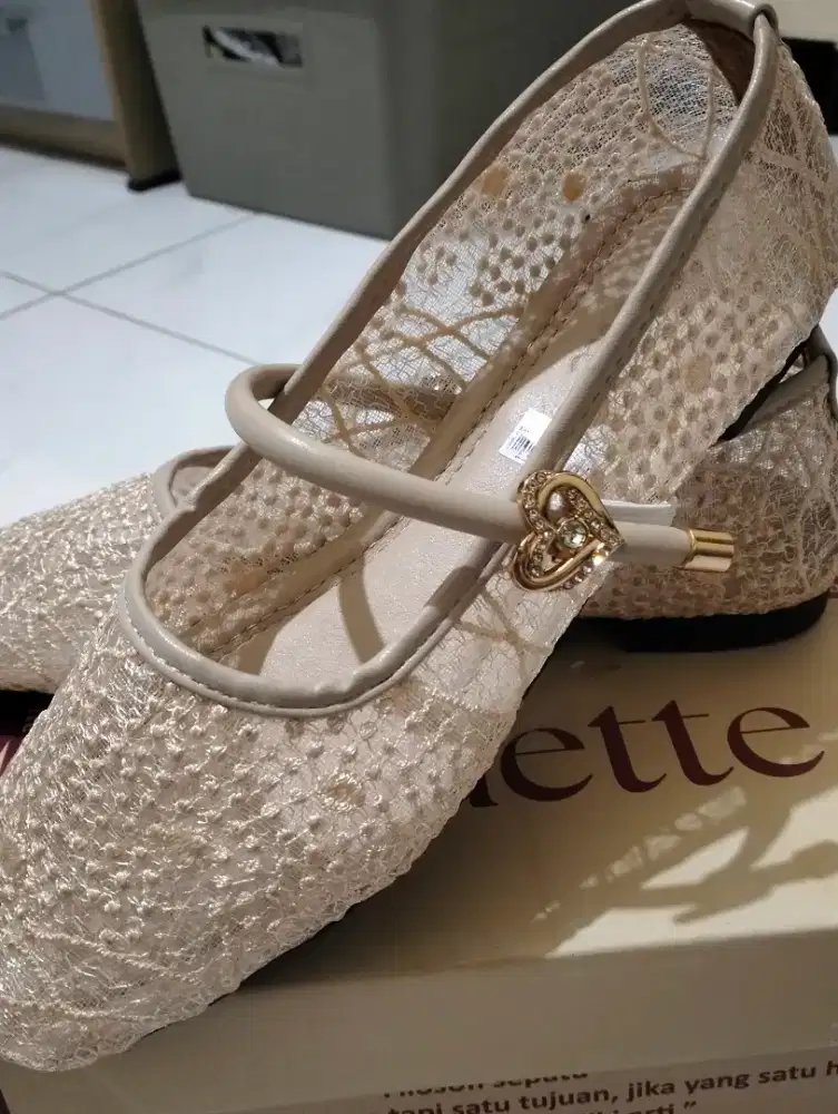 Spatu flat jual ,baru