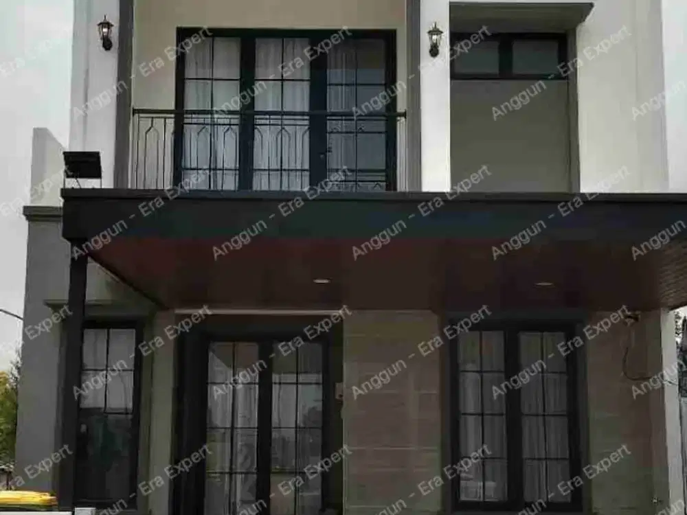 Rumah baru 3Lantai attic, luas tanah besar & semi furnished dalam cluster baru Metland Menteng jual harga terjangkau