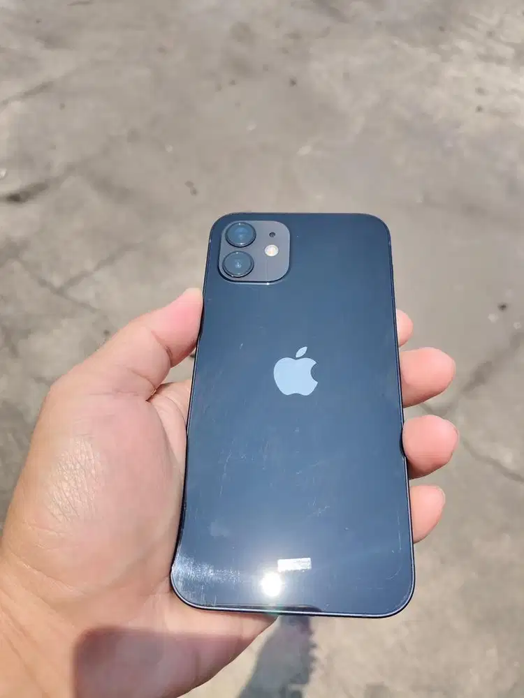 iPhone 12 128GB BLACK EX iBOX — ORIGINAL, MULUS!