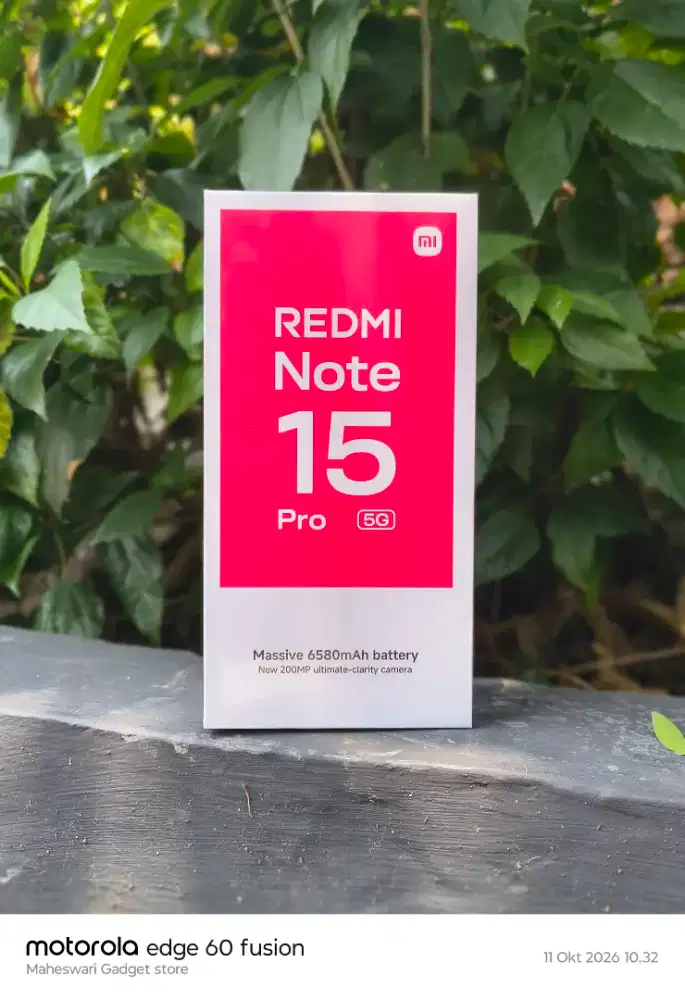 Redmi Note 15 Pro 5G 12/512 Baru Garansi Resmi