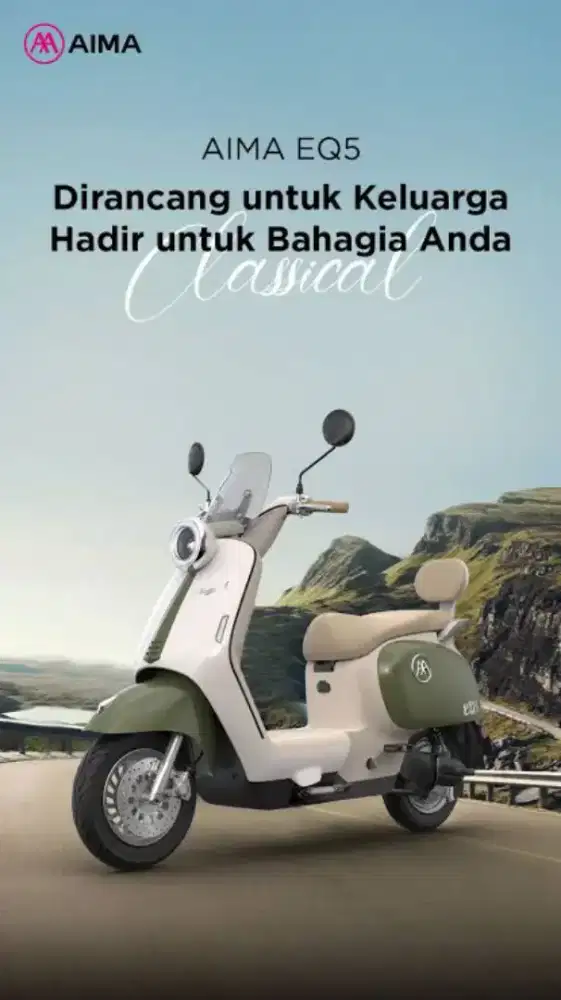 Sepeda NEW AIMA EQ5 PRO CLASICAL