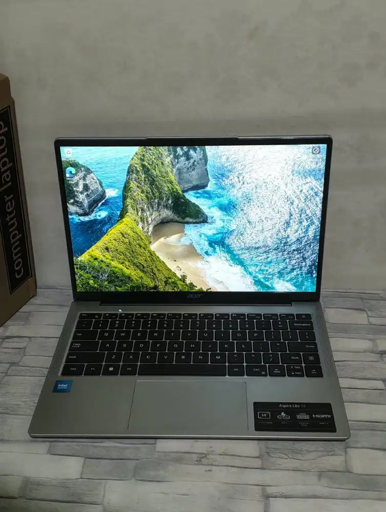 Acer Aspire Lite 14 AL14-31P N100 Ram 8Gb SSD 256Gb Layar 14 WUXGA