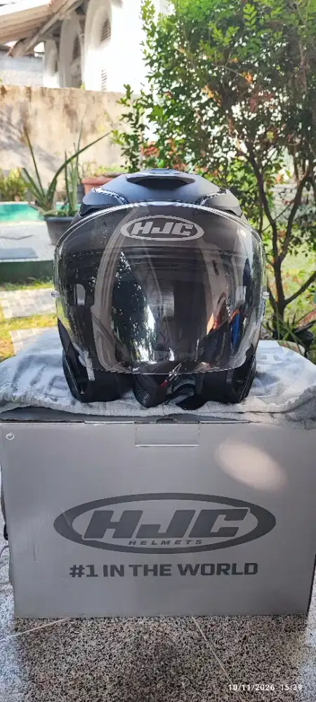 HJC F31 Flat Titanium 2XL
