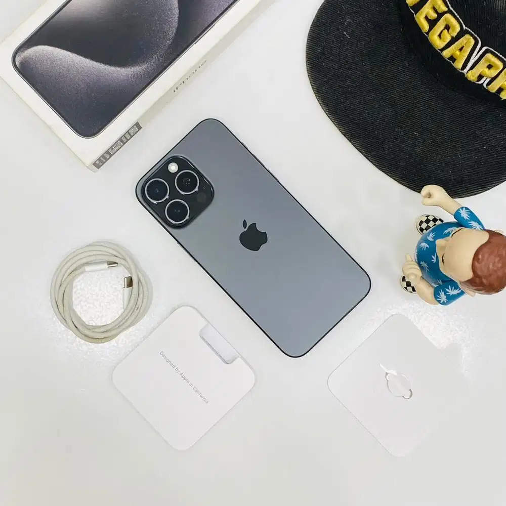 Iphone 15 Promax 256 gb black garansi resmi