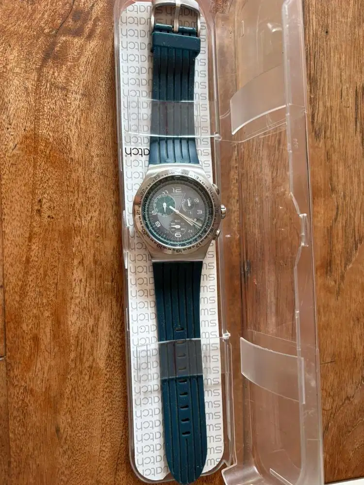SWATCH IRONY INDIE BLUE