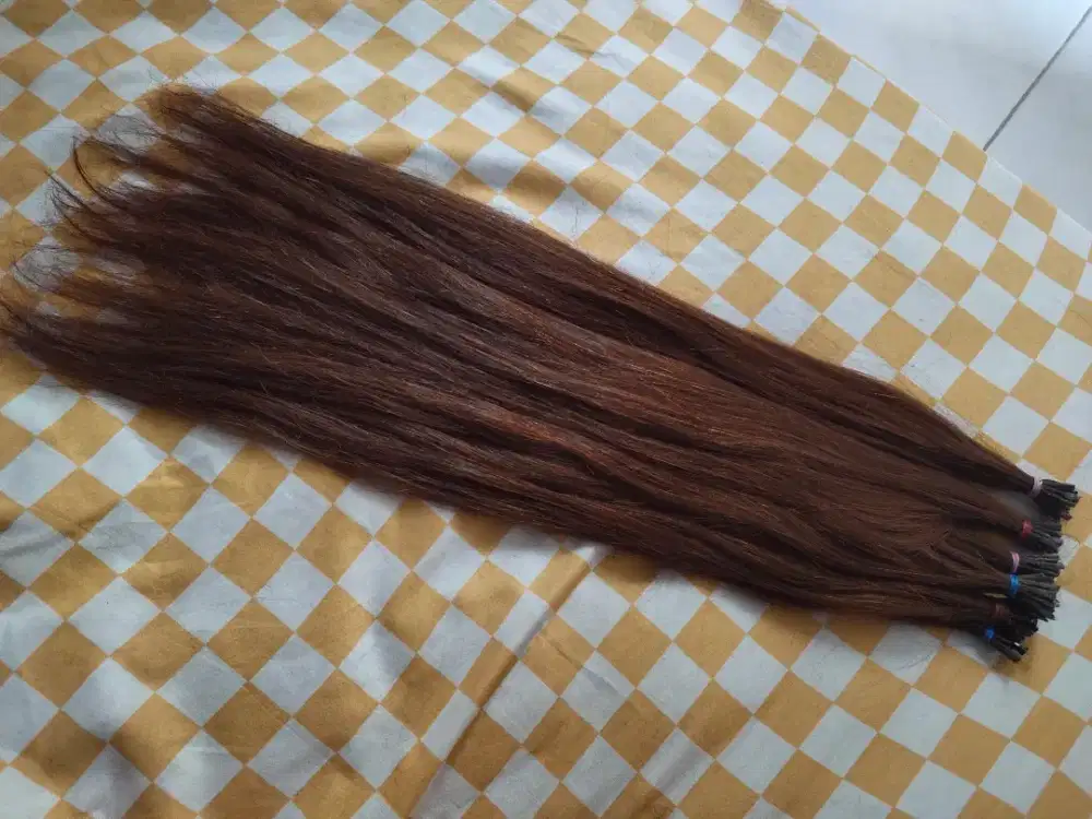 Rambut sambung 60cm panjang rata