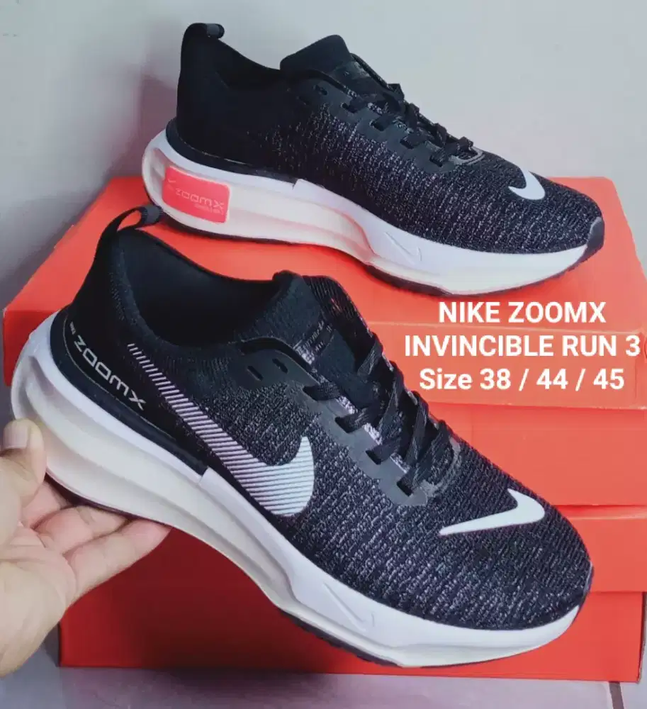 SEPATU RUNNING NIKE ZOOMX INVINCIBLE RUN 3 - Size 38/44/45
