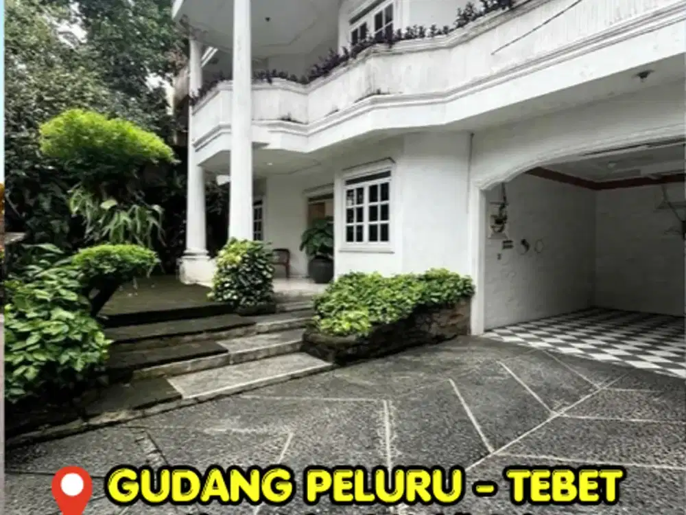 Dijual Cepat Rumah di Komplek Gudang Peluru Tebet One Gate Strategis Jalan Lebar