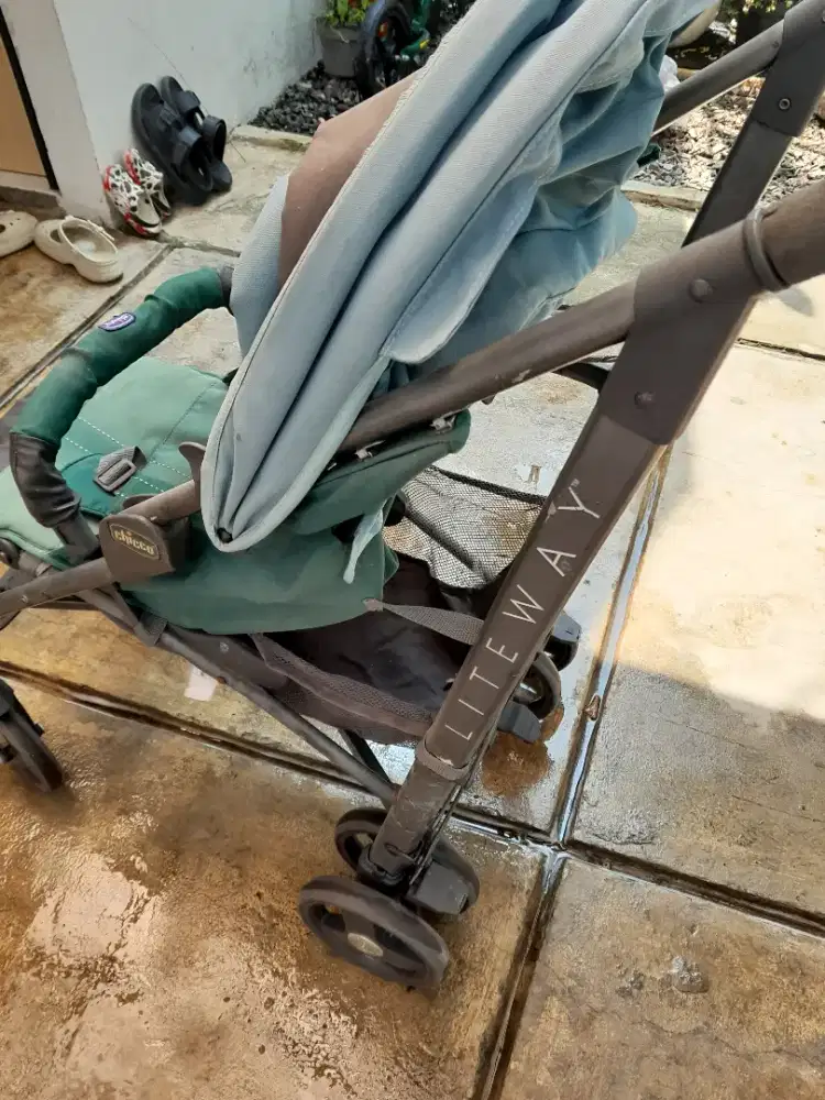 Baby Stroller Chicco liteway series warna hijau