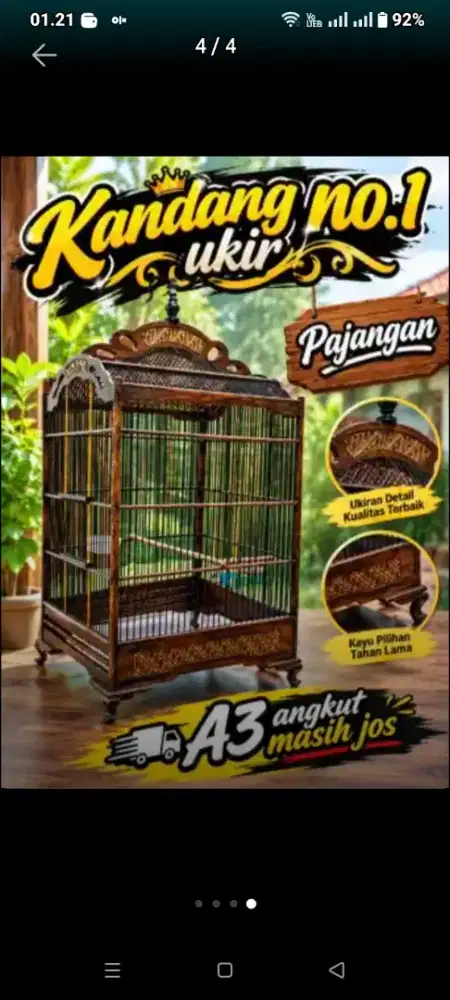 Kandang jati masih joss