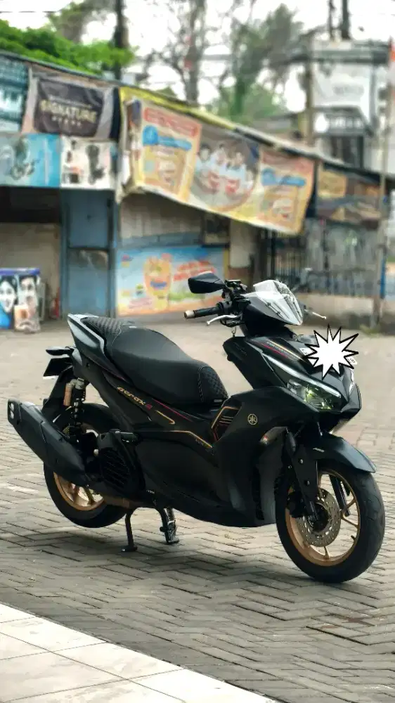 Yamaha Aerox Hitam Mulus