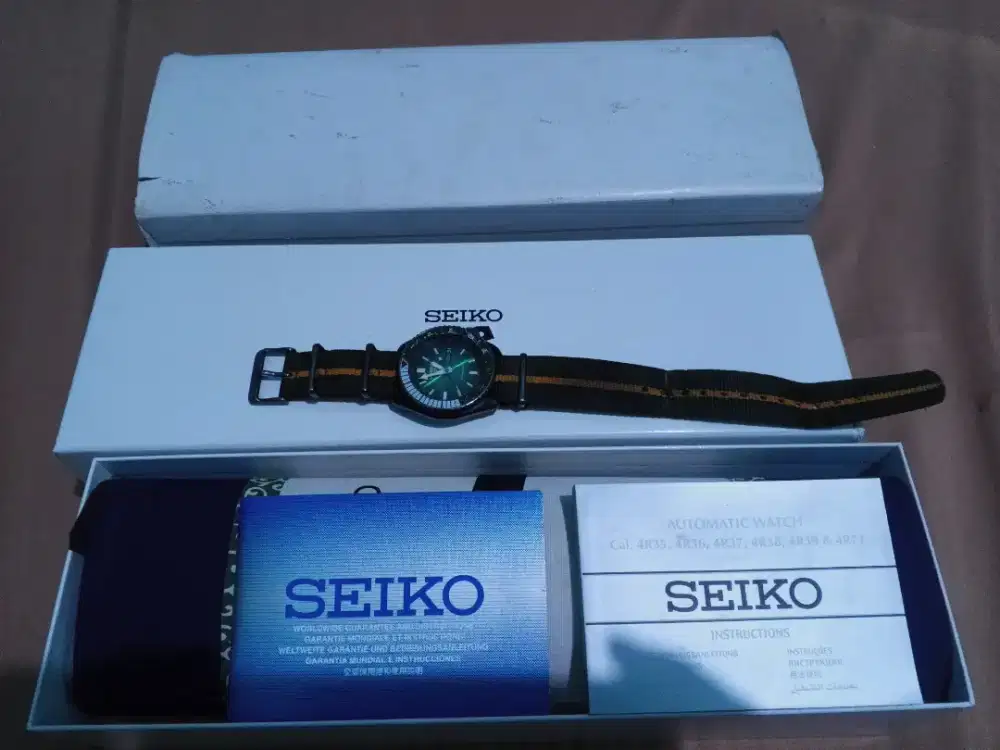 Seiko 5 Sports SRPF73K1 Naruto & Boruto Rock Lee LIMITED