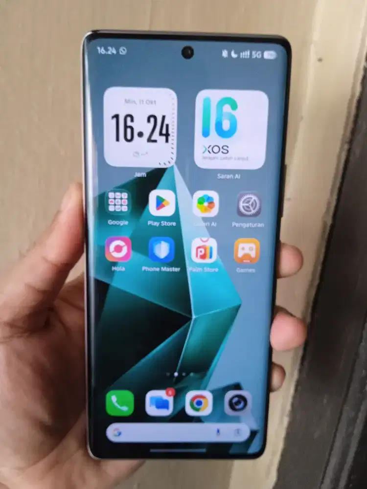 Infinix Note 50S ram 8/256 layar lengkung amoled fullset no minus