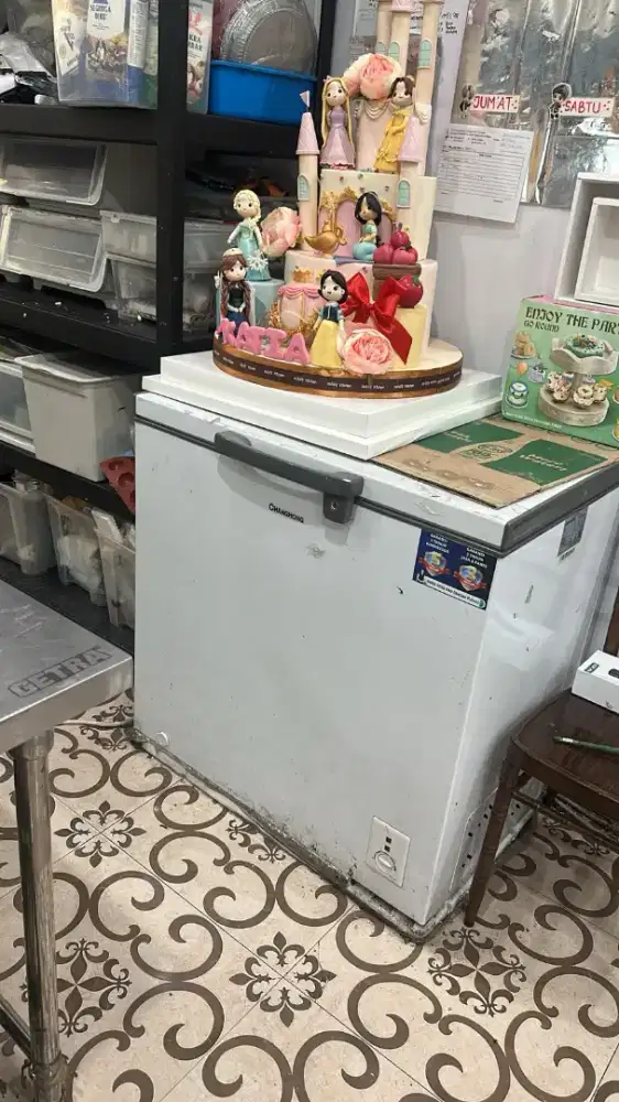 Freezer Box Changhong 200L Second Normal Orisinil