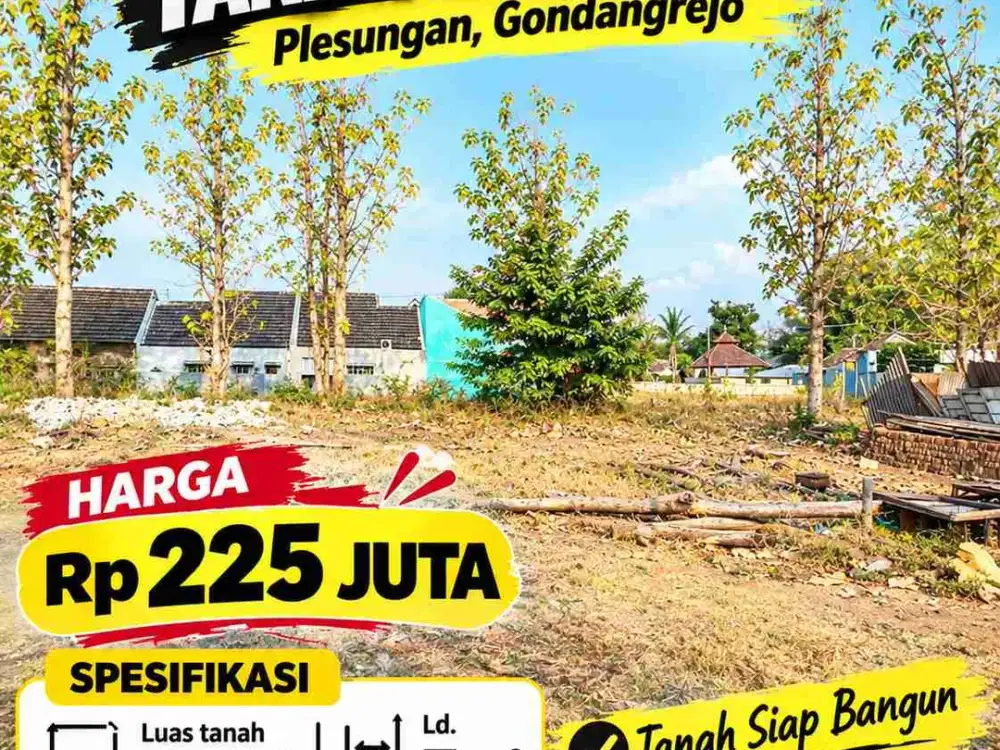 Dijual Tanah Kapling
