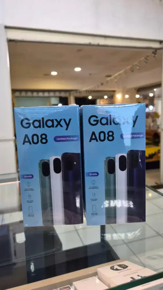 New Samsung A08 Murah | Free Adapter, Case, Headset | Garansi SEIN