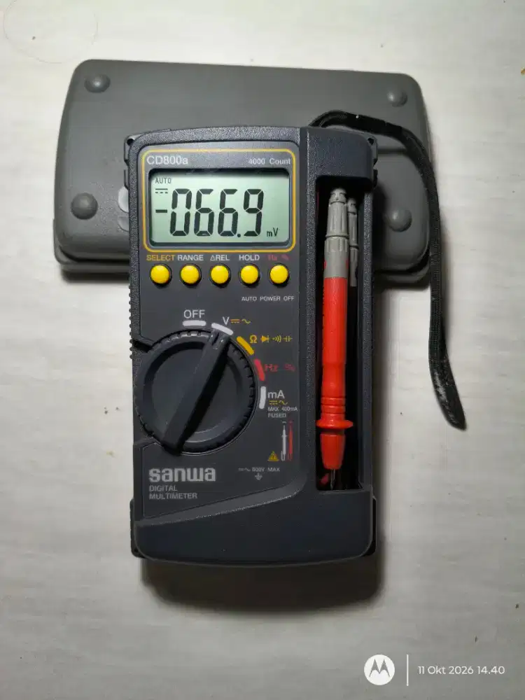 SANWA CD800A MULTIMETER DIGITAL