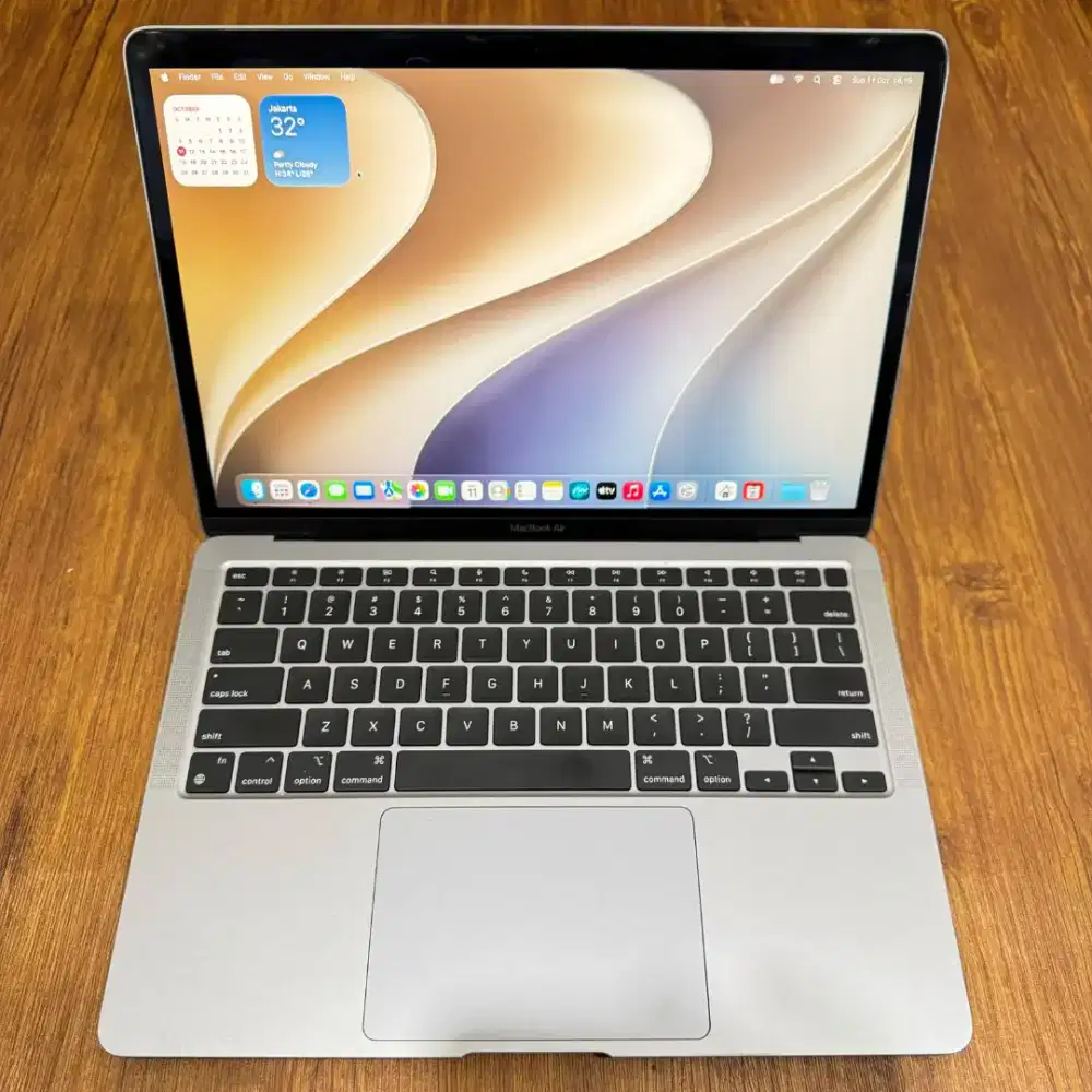 Macbook air m1 2020 ram 8gb ssd 128gb siap pakai bisa cod