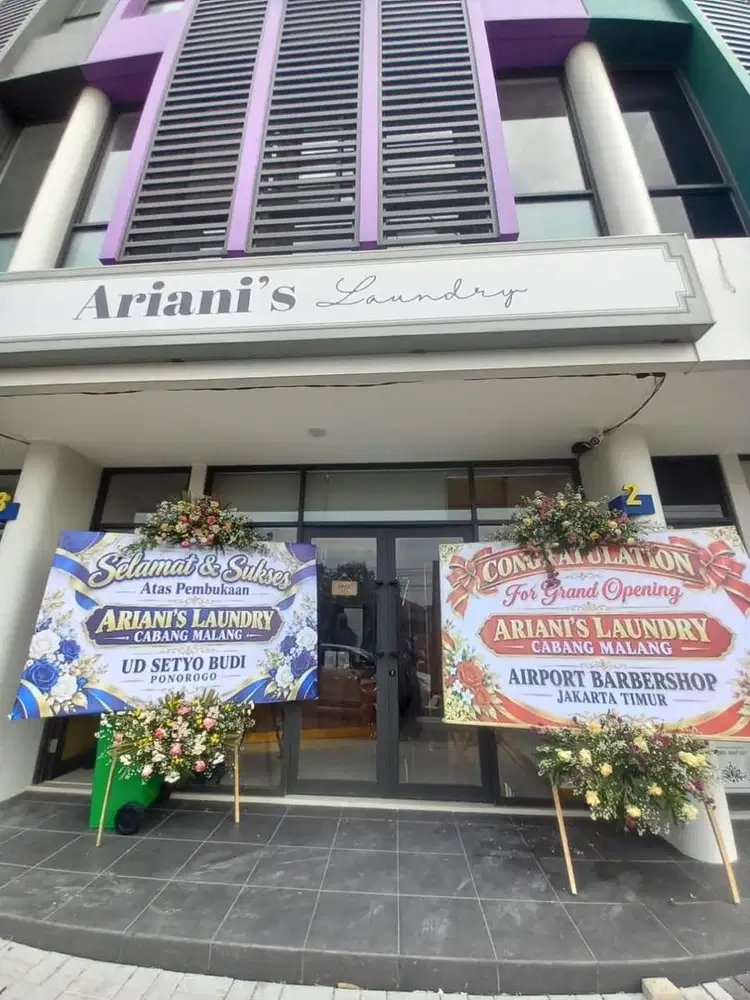 Ariani's Laundry cab Malang