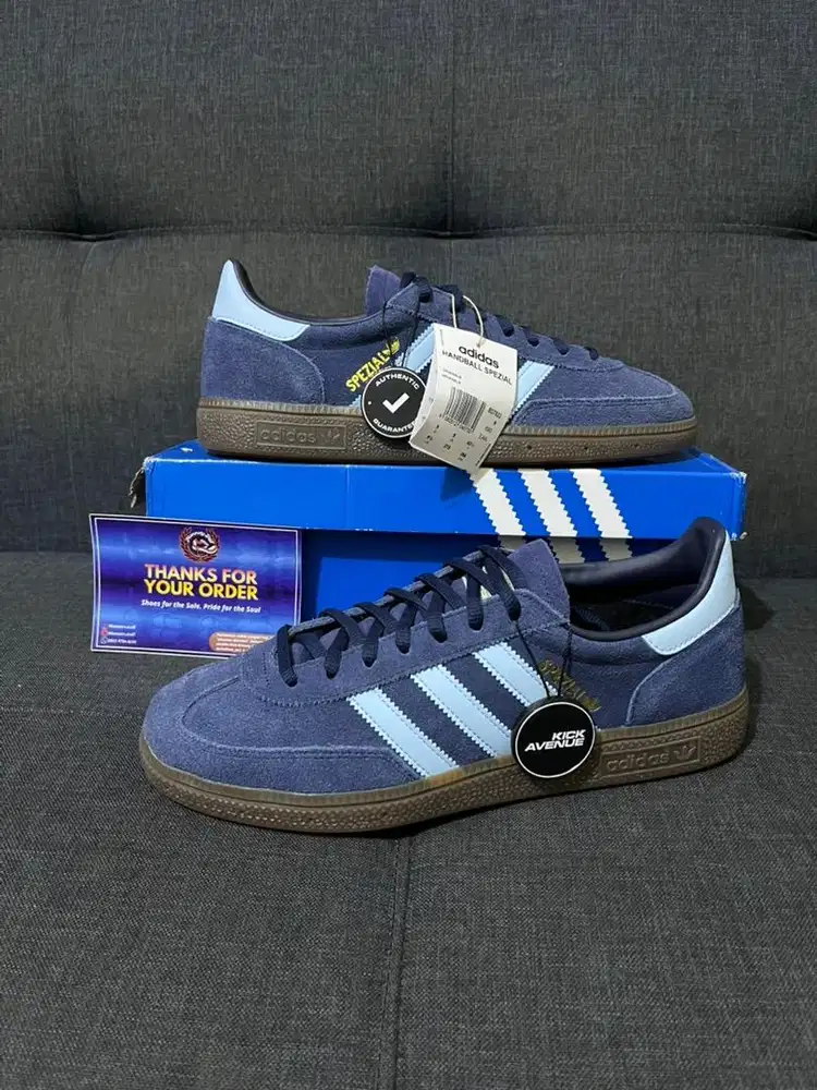 Sepatu Adidas Handball Spezial Navy Argent Size 43 1/3 BNIB Original