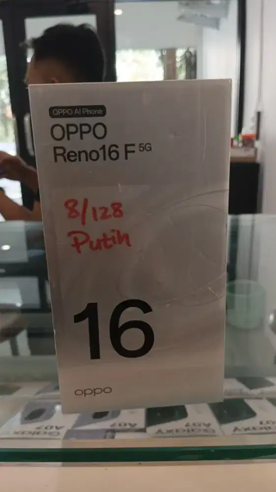 Oppo Reno 16F 5G 8/128 New Garansi Resmi Promo Bandung