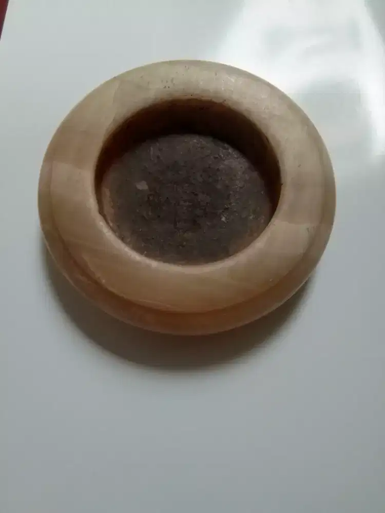ASBAK MARMER ONYX ASBAK VINTAGE KLASIK ASBAK JADUL
