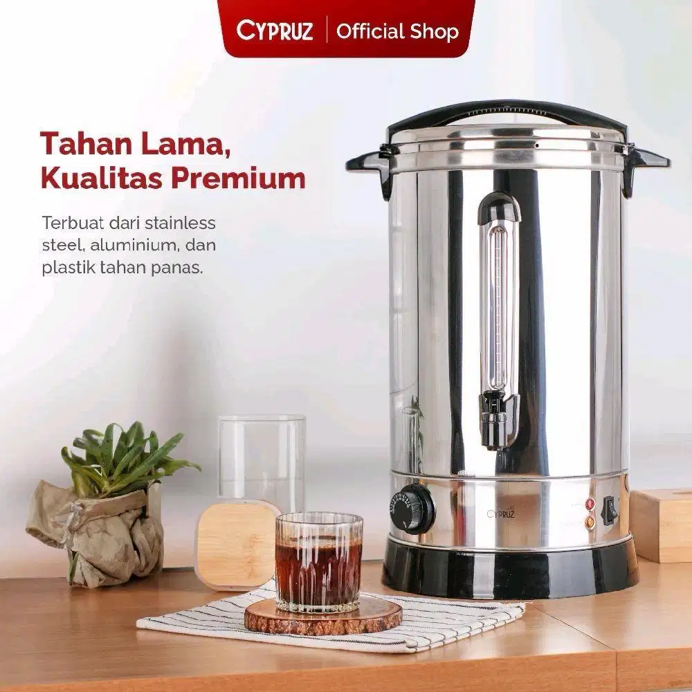 New Smart Electric Water Boiler Stainless CYPRUZ JUMBO 20Liter