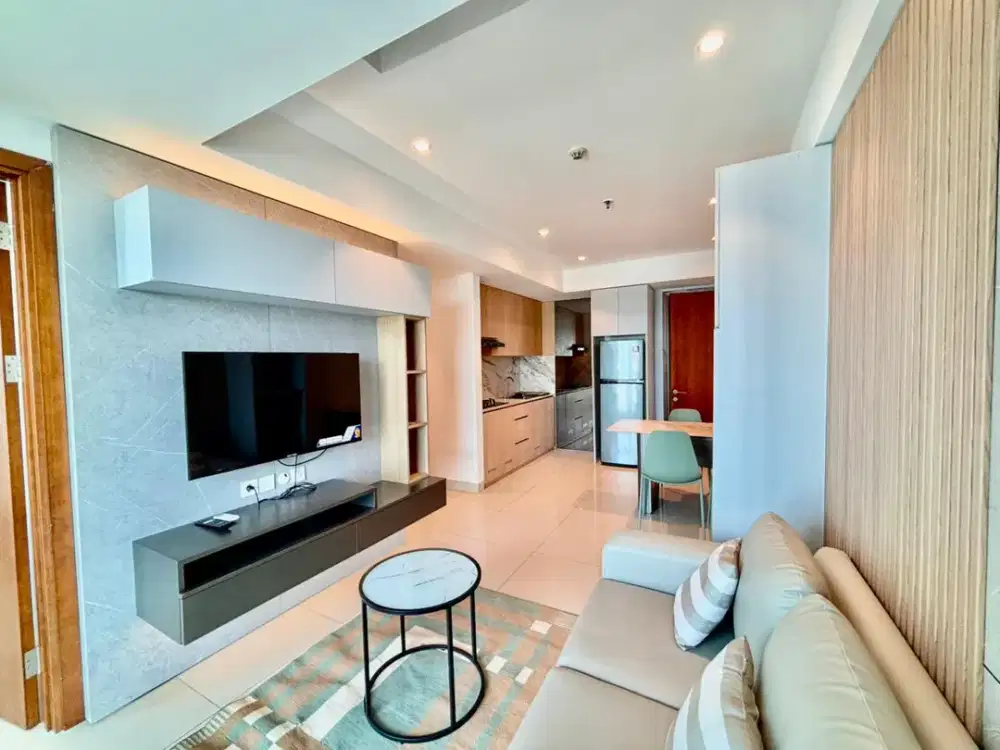 Ready Disewakan Apartemen Springhill Terrace Tower Sandalwood Type 3+1 Kamar Fully Furnish Interior