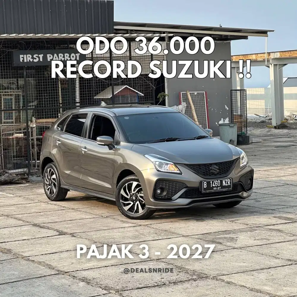 ODO 36.000 ANTIKK !! PAJAK 3/2027 SUZUKI BALENO HATCHBACK 2021 FULLREC