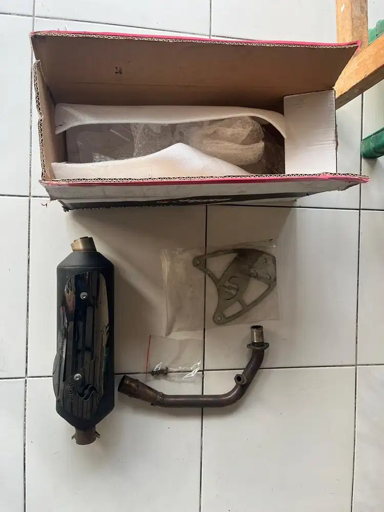 Knalpot shijiro vespa matic