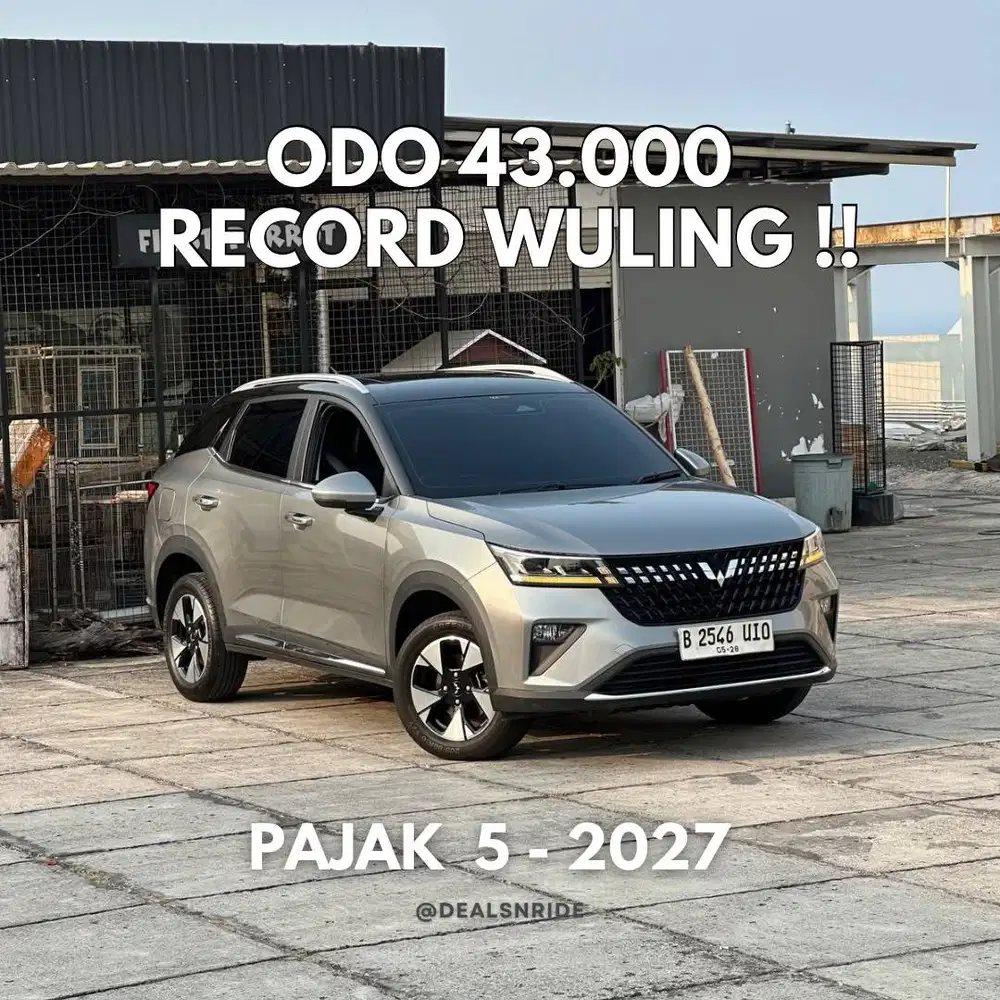 ODO 43.000 ANTIKK !! PAJAK 5/2027 WULING ALVEZ EX AT 2023 MURAH MERIAH