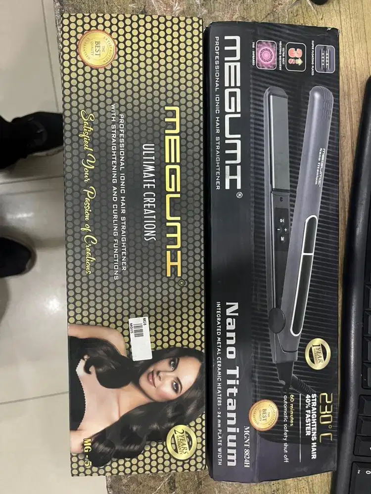 Dijual cetokan megumi nano titanium dan megumi ultimate creation