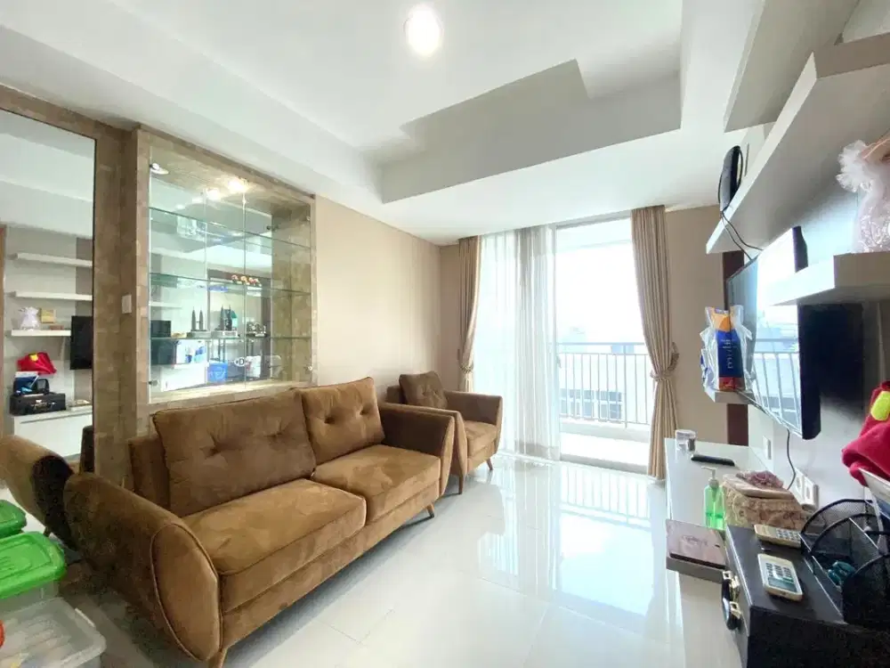 Ready Dijual Cepat Dan Disewakan Apartemen Springhill Terrace Tower Oakwood Type 3+1 Kamar Furnish