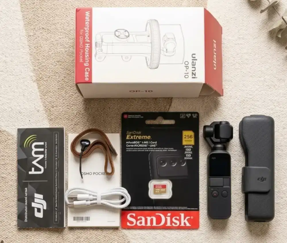 DJI OSMO POCKET 1 + SANDISK EXTREME 256