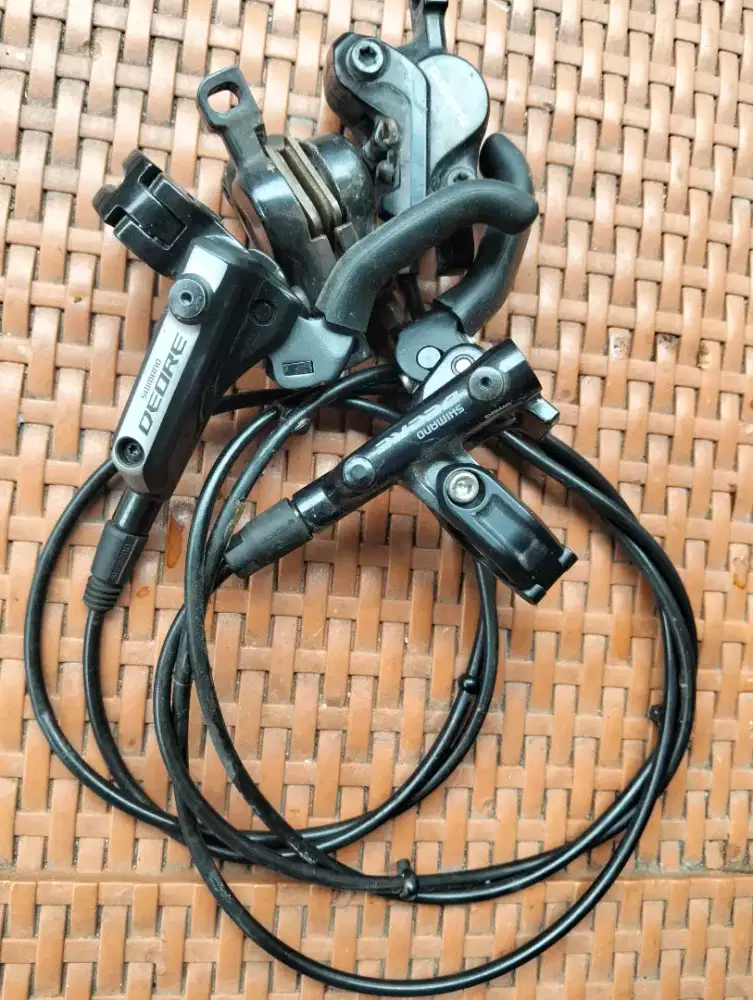 Brakse set shimano deore hidrolik