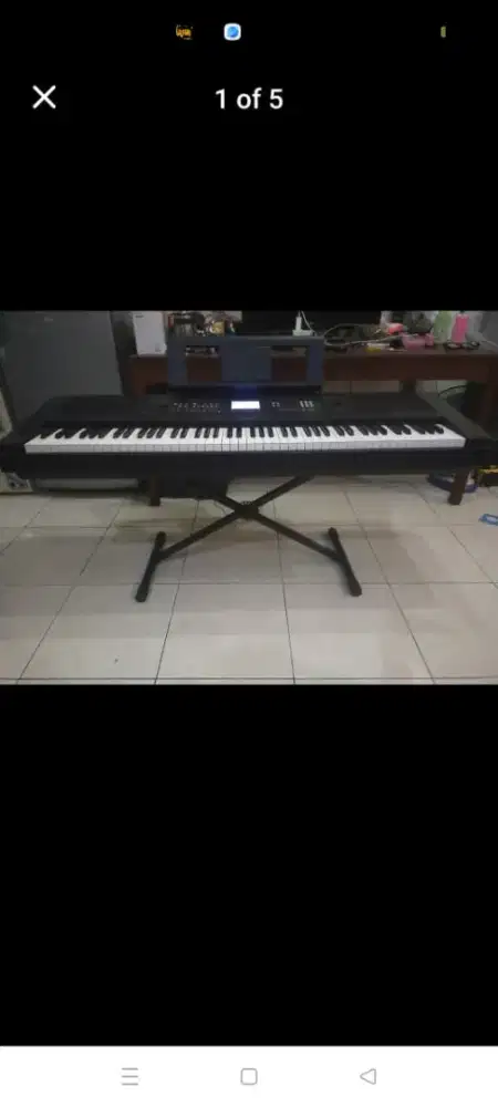 Like new Dijual Piano digital Yamaha DGX 650