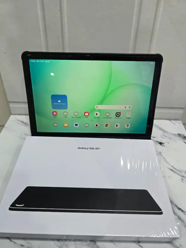 TAB SAMSUNG A11 PLUS 5G WIFI LIKE NEW MULUS FULLSET GARANSI PANJANG
