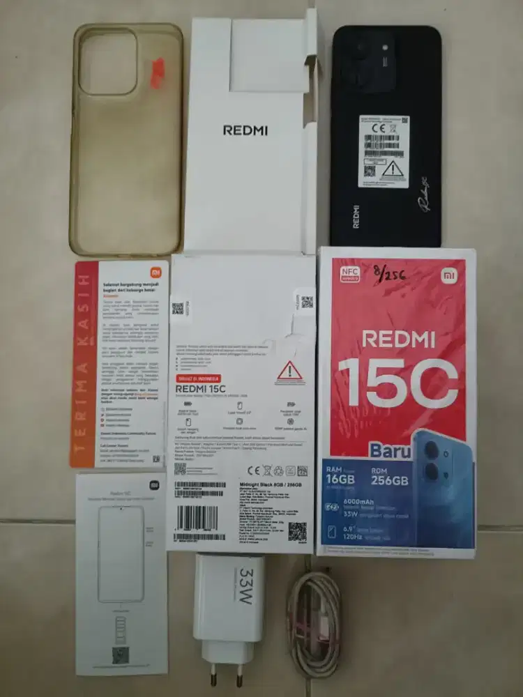 Redmi 15C 8/256 seperti baru