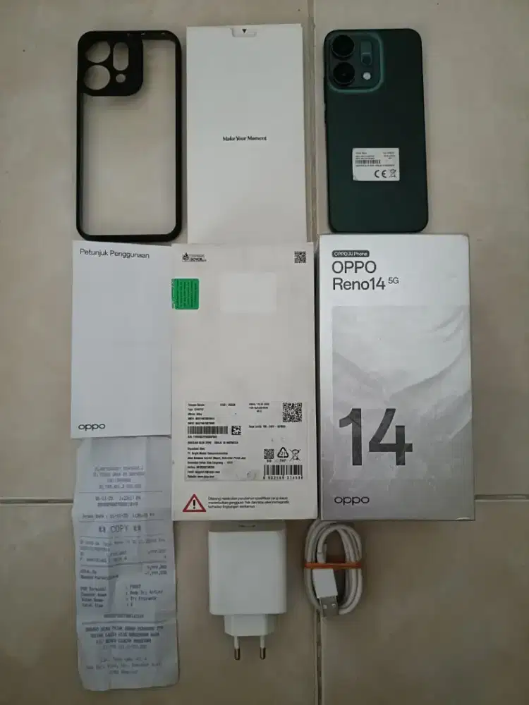 Oppo Reno 14 5G seperti baru 12/256